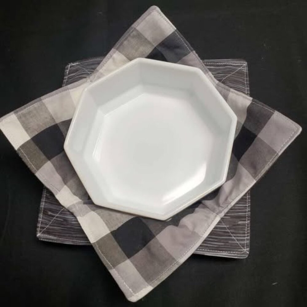 Bowl Cozies - Microwave safe and Reversible - Set of 2